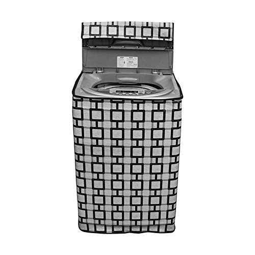 Stylista Washing Machine Cover Compatible for IFB Fully-Automatic Top Load TL- RCW Aqua 6.5 kg Printed