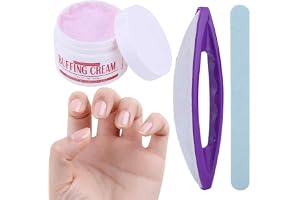 Nagelpolerare för naturnaglar, nagelpolerare, japansk manikyr med poleringsvax, pedikyr fingernaglar set