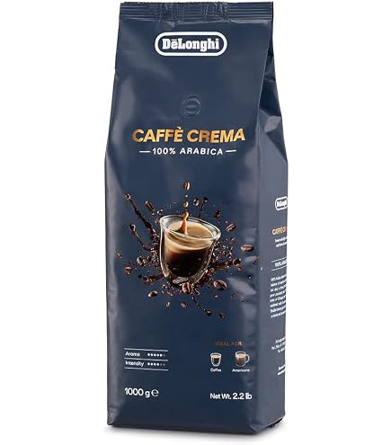 De'Longhi Caffè Creme, 100% Arabic Coffee Bean DLSC602, 250g Pack