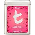 Dilmah T SERIES ROSE WITH FRENCH VANILLA TIN CADDY 100G LOOSE LEAF TEA