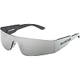 Balenciaga BB0041S unisex Sunglasses SILVER/SILVER 99/1/125