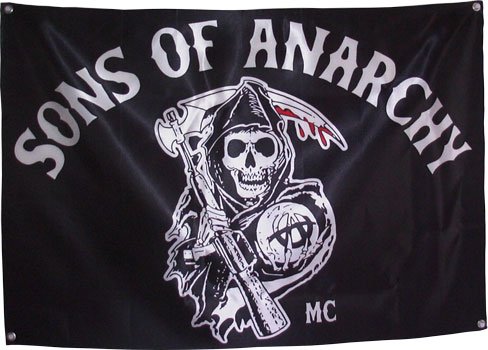 Preisvergleich Produktbild Flagge Sons of Anarchy
