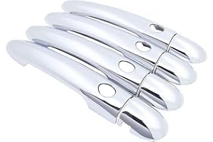 hippoca Auto Außentürgriff Abdeckung Für Renault Megane II MK2 2 2002 2003 2004 2005 2006 2007 2008 2009, Auto Türgriff Schale Car Styling Zubehör