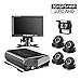Produktbild GISION 8 Kanal AHD 1080N HDD Fahrzeug Mobile DVR Sicherheit Überwachungssystem Black Box Kit, mit 5 stücke 2,0MP IR Kameras und 7 Zoll Monitor (3G + GPS + Wifi)