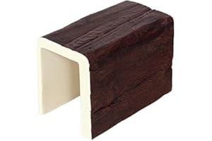 VIGAS IMITACION MADERA VIGA IMITACION MADERA DECORATIVA DE POLIURETANO 18CM DE ANCHO X 21,5CM DE ALTO X 3 metros DE LARGO