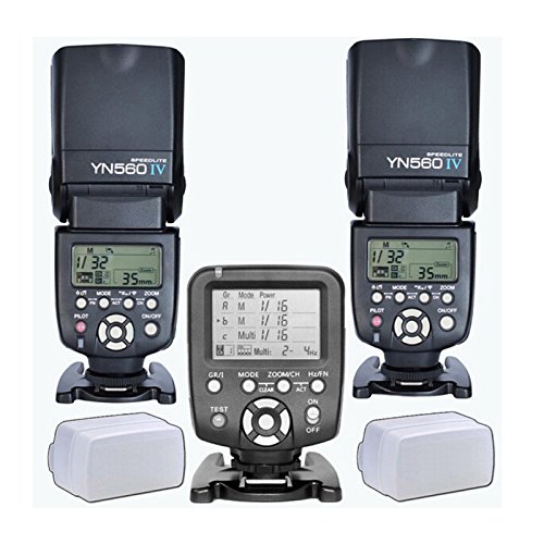Yongnuo YN560IV Flash Speedlite 2PC  YN560TXII C sans fil contr  leur de flash et commandant pour Canon EOS Digital slr Cam  ra 80D 70D 60D 760D 750D 700D 650D 600D 550D 500D 450D 400D 300D 100D 1300D