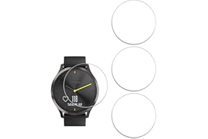 ZCIBN[4 Stück] temperglas kompatibel mit Garmin Vivomove HR Schutzfolie,[9H Härte] [Anti-Kratzen] [Anti-Fingerprint] [HD Klar],Garmin Vivomove HR