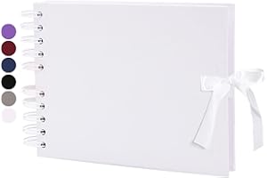 Vienrose Album Photo Scrapbooking 10x15 Livre Fait à La Main DIY Album 40 Pages Cadeaux pour Bebe Valentin Anniversaire Enfant Mariage Voyage Festival L'Obtention du Diplôme