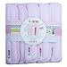 Minene Individual Bumpers (Pack of 5, Pink/ White Stripes)