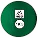 Produktbild Amber Athletic Gear Rubber Medicine Ball For Strength and Conditioning, Green, 1 kg, EURMB-1