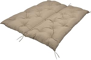 YANMAN Ultra Thick Garden Swing Hammock Seat Bench Cushion 2 3 Seater Pad Canopy Outdoor Patio Furniture Cushion Soft Touch & Comfortable,100x100x8cm