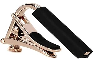 SHUBB - C2RG Royale, Kapodaster für Gitarre mit Nylonsaiten, Rose Gold