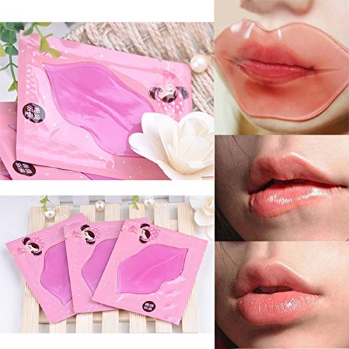 Kakaxi(TM) Collagen Crystal Lip Mask Lip Care Mask Moisture Essence (5 Pcs)
