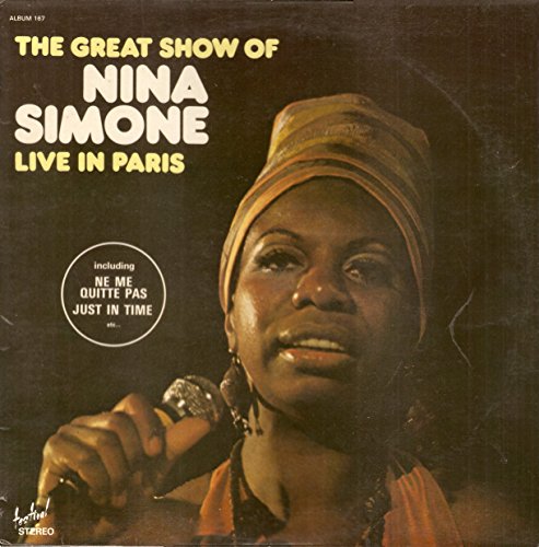 couverture de : The great show of Nina Simone : live in Paris