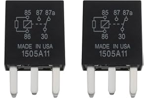 YINETTECH 2PCS 5 Pin Automotive Relay Replacement G8V-RH-1C7T-R-DC12V SPDT Car Relay Switch Auto Relay Contactor for Automobiles Ships Motorboats