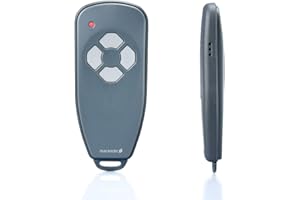 Marantec Cyfrowy 384 nadajnik ręczny 868 MHz, 4-kanałowy pilot zdalnego sterowania/otwieracz garażowy do napędu bramy garażowej Marantec szary