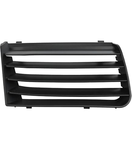 Grille De Pare-Chocs Avant Droite Seat Alhambra 2001-2010 - Pièce OEM 7M785365401C Noire En Plastique Robuste