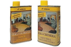 Cera Liquida per Legno Veleca Art. 305 colore Noce 250 ml