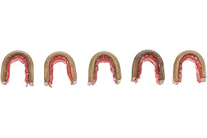 chiwanji Points D' de Corde de à 5p Pièces, Ensemble D's en Cuivre de Corde d'arc, Boucle en Laiton