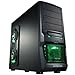 Produktbild MS-Tech CA-0300 Hornet NG Gaming Midi Tower PC Gehäuse (ATX, eSATA, 2 x USB 2.0, 1 x USB 3.0) inkl. 3 x LED Seitenlüfter rot