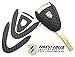 Price comparison product image Finest-Filters Carbon Black Key Skin Design Folia Suitable for PORSCHE 911 997 BOXTER CAYMAN 987