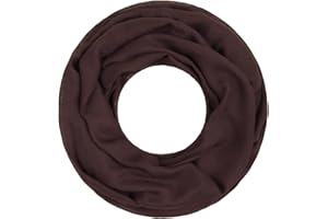 Majea Loop Cary Basic Schal Tuch Damen-schal Schlauchschal Rundschal Halstücher uni unifarben Loopschal einfarbig (880005)