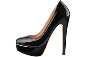 Only Maker - Scarpe da donna con tacco alto, stile classico, con tacco a stiletto, alla moda, per matrimoni, feste, balli, in similpelle, colore: bianco