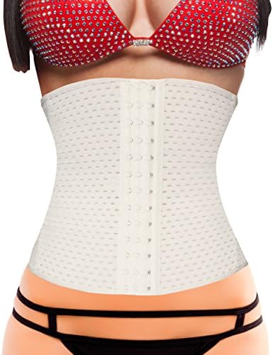 SchwabMarken Waist Trainer Girdle Corset Cincher Dessous Shaper Beige Size XXS - Bodice Body Shaper For Top Figure Sold