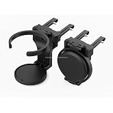 Busstier Foldable, Car Cup and Bottle Holder, Fitted to Vent Grille, Practical Mount, Universal Compatible, ABS Pl