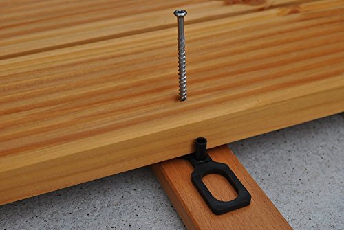 500 Stück Terrassenschrauben 5×60 (TX25 T-Drill Edelstahl Cut-Spitze Terassenbauschrauben) - 3