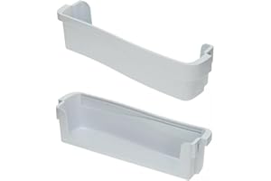 eRicambi® Balconcino Mensola Ripiano Portabottiglie per Frigorifero - Compatibile con Ariston R24, R28, RA24, RA28, Indesit R2821, RA285I - Dimensioni 442x112 mm