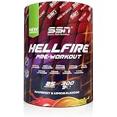 SSN Sports Style Nutrition Pre Workout HellFire 300 Gr (Ahududu Limon)