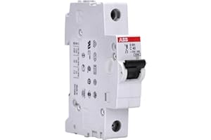 ABB S201 C40 INTERRUTTORE AUTOMATICO 6KA 1P, White