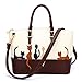 Price comparison product image BBring Women Cat Leather Shoulder Bag Cross Body Purse Handbag Messenger