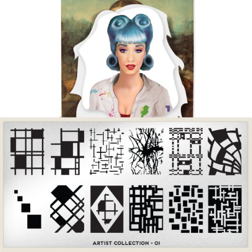 MoYou-London Nail Art Image Plate Artist Collection - 01