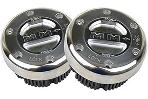 Mile Marker Premium Locking Hubs (449SS),Silver