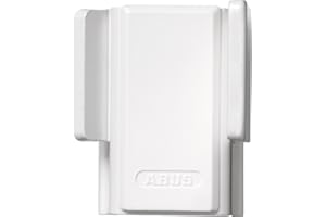 ABUS Dodatkowe zabezpieczenie okna SW20 – zamek okienny do montażu bez wiercenia skrzydła okna i ramy – poziom bezpieczeństwa 4 – 10449 – biały