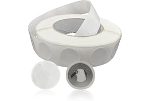 White Round Blank NFC Sticker: YOYIAG 50 Pieces NFC Tag, NFC Chip NTAG215, Programmable 504 Bytes Memory, NFC Sticker Compatible with All NFC-Enabled Cell Phones & Devices, 25mm(1 inch)