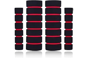 CPJJ 4 Pezzi Copri Manopole in Spugna Universal,manopole moto,Accessorio Morbido per Manubrio da Moto/Mountain Bike/Bicicletta