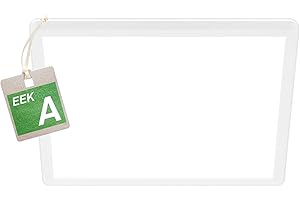 BRILONER - LED Deckenleuchte Effizienzklasse A, ca. 50.000h Licht, 11W bei 2400lm, LED Panel flach, helle energiesparende Deckenlampe Wohnzimmer, Küchenlampe, Wohnzimmerlampe 29x29x3 cm, Weiß