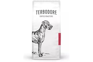 Terbodore | Italian Hazelnut Ground Coffee | 1kg Bag | Delicious Nut Flavour | Subtle Nutty Aroma | Premium Grade | Filter | Medium Roast | Home or Cafe | Hazelnut Ground Coffee