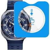 Rongep Samsung Galaxy Watch Ultra 2025/2024 i&ccedil;in Kolay Uygulama Aparatlı Ekran Koruyucu 9H Sertliğinde &Ccedil;izilmeye Karşı Koruya