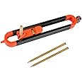 Profile Scribing Ruler Contour Contour Gauge Profile Tool Gauge with Lock Contour Gauge Precise for Construct Cutting Drawing Tiling Laminate Tile Edge Shaping Wood
