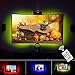 Produktbild VILSOM USB Powered LED Bias-Beleuchtung für TV-Bildschirm und PC-Monitor, RGB ändern Farbstreifen -Kit (60 "-70" TV 4 Seiten leuchten)