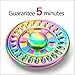 Price comparison product image Finger Spinner Toy Hand Spinner Toy Finger Spinner Toy EDC Metal Stress Reducer for ADHD ADD Anxiety Autism (Rainbow11)