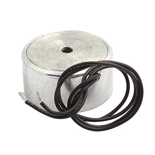 BQLZR Metall 55LB 25kg Elektrohubmagnet Halten Elektromagnet 12V DC 250N - 5