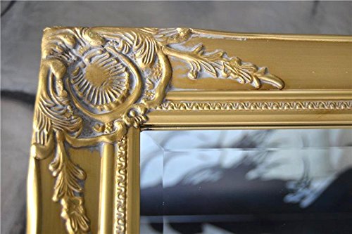 Livitat® Wandspiegel Spiegel Badspiegel barock antik Gold 120 x 60 cm - 2