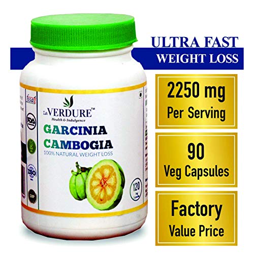 NEW LAUNCH STEAL DEAL - Verdure Garcinia Cambogia herbs, High Strength 2250 mg for Ultra Fast Weight Loss - 90 Veg capsules RS.399 (87.00% Off) - Amazon NEW LAUNCH STEAL DEAL - Verdure Garcinia Cambogia herbs, High Strength 2250 mg for Ultra Fast Weight Loss - 90 Veg capsules RS.399 (87.00% Off) - Amazon