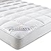 Produktbild PROCAVE Micro-Comfort Matratzen-Bett-Schoner weiß 200x200 cm mit Spannumrandung | Höhe bis 30cm | Auch für Boxspring-Betten und Wasser-Betten geeignet | Microfaser | 100% Polyester | Matratzen-Auflage