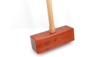 Londero Schläger Pro 100 für Krocket Spiel, zweifarbig, schwere Ausführung für Erwachsene, hergestellt in Italien